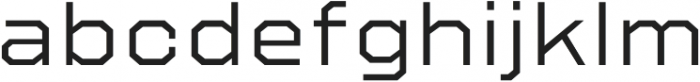 Refuel Expanded Light otf (300) Font LOWERCASE