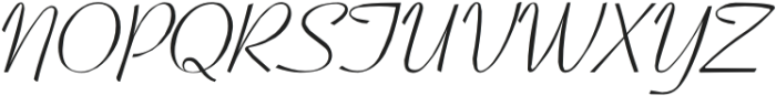 Regal Flow Font light otf (300) Font UPPERCASE
