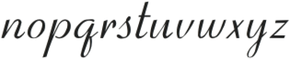 Regal Flow Font light otf (300) Font LOWERCASE