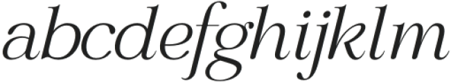 Regal Legacy Extra Light Italic otf (200) Font LOWERCASE