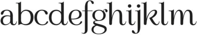 Regal Legacy Light otf (300) Font LOWERCASE