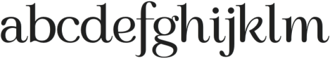 Regal Legacy Regular otf (400) Font LOWERCASE