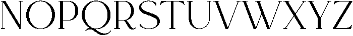 Regal Regular otf (400) Font UPPERCASE