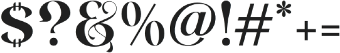 Regalia Noire Pro Regular otf (400) Font OTHER CHARS