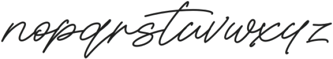 Regalia Noire Script Pro otf (400) Font LOWERCASE