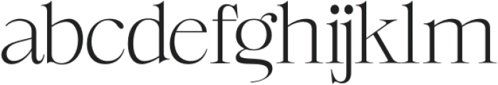 Regalia serif Regular otf (400) Font LOWERCASE