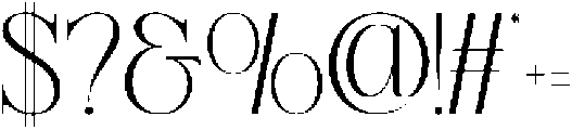 RegaliaPrestige-Regular otf (400) Font OTHER CHARS