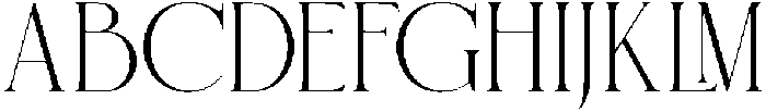 RegaliaPrestige-Regular otf (400) Font UPPERCASE