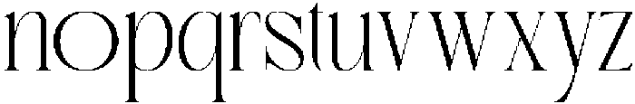 RegaliaPrestige-Regular otf (400) Font LOWERCASE