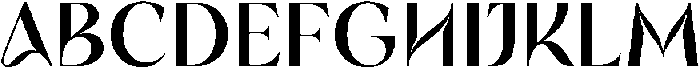 Regalic Semi Bold otf (600) Font UPPERCASE