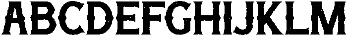 Regalion Type Rustic otf (400) Font UPPERCASE