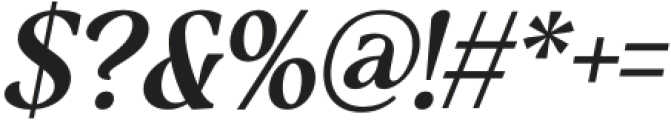 Regalorn Oblique otf (400) Font OTHER CHARS