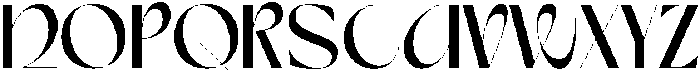 Regant otf (400) Font LOWERCASE