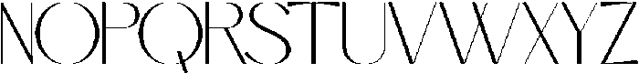 Regatta-Thin otf (100) Font UPPERCASE