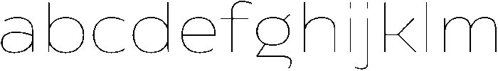Regave Thin otf (100) FONT