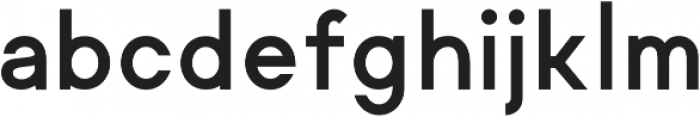 Regime ttf (700) Font LOWERCASE