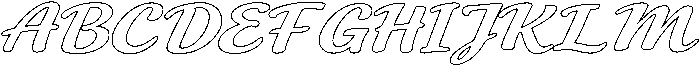 Regina Outline otf (400) Font