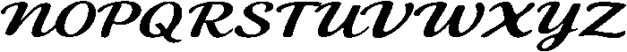 Regina Smooth otf (400) Font UPPERCASE