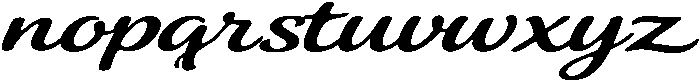 Regina Smooth otf (400) Font LOWERCASE