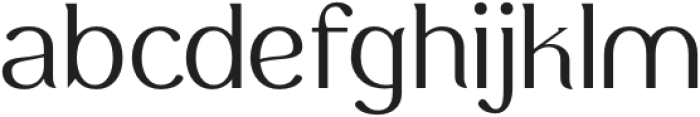 Regina Tiffany otf (400) Font LOWERCASE