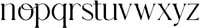 Regina otf (400) Font LOWERCASE