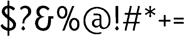 Region-Regular otf (400) Font OTHER CHARS