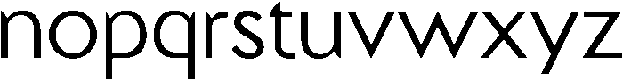 Region-Regular otf (400) Font LOWERCASE