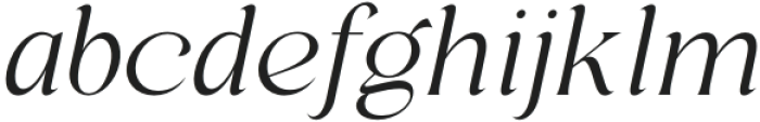 Regis Extra Light Italic otf (200) Font LOWERCASE