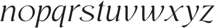 Regis Extra Light Italic otf (200) Font LOWERCASE