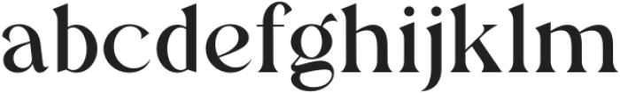 Regis-Regular otf (400) Font LOWERCASE