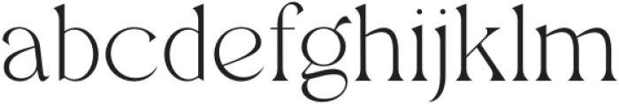 Regis Thin otf (100) Font LOWERCASE