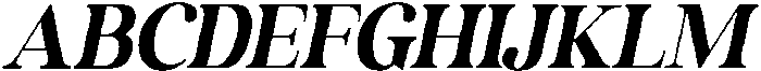 Regisha  Italic otf (400) Font UPPERCASE