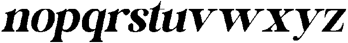 Regisha  Italic otf (400) Font LOWERCASE