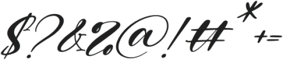 Regista Italic otf (400) Font OTHER CHARS