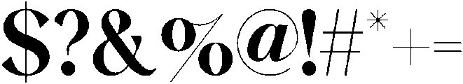 Regista Regular otf (400) Font OTHER CHARS