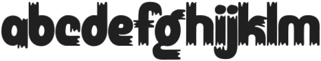 Reglues  Regular otf (400) Font LOWERCASE