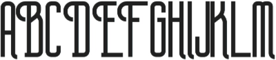 Regolith1 otf (400) Font UPPERCASE