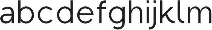 Regon-Regular otf (400) Font LOWERCASE