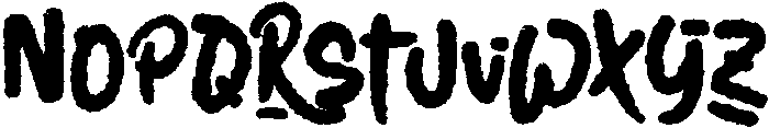 Regoomie otf (400) Font LOWERCASE