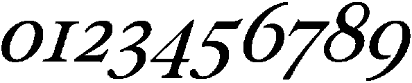 Regular Italic otf (400) Font OTHER CHARS