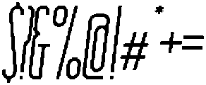 Regular Italic otf (400) Font OTHER CHARS