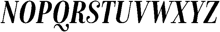 Regular-Italic otf (400) Font UPPERCASE
