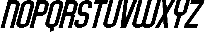 Regular Italic otf (400) Font UPPERCASE