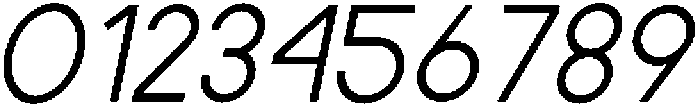 Regular Italic otf (400) Font OTHER CHARS