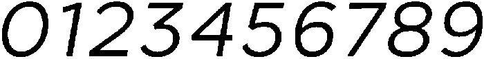 Regular Italic otf (400) Font OTHER CHARS