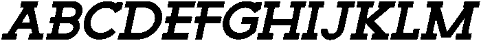 Regular Italic otf (400) Font UPPERCASE