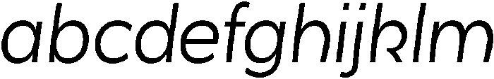 Regular Italic otf (400) FONT