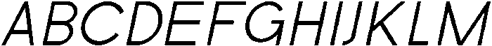 Regular Italic otf (400) FONT