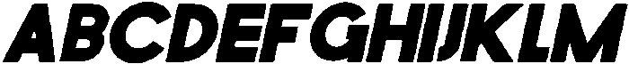 Regular Italic otf (400) Font UPPERCASE