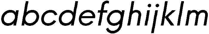 Regular Italic otf (400) FONT